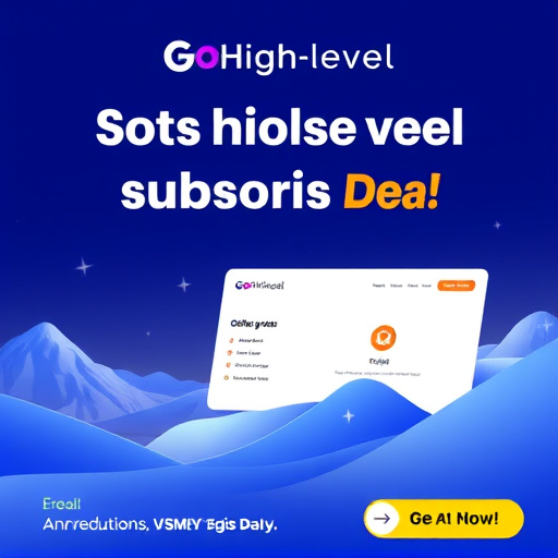 gohighlevel annual subscription deal