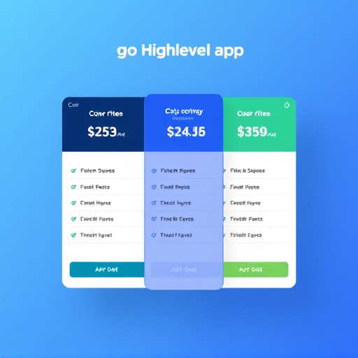 gohighlevel app pricing model