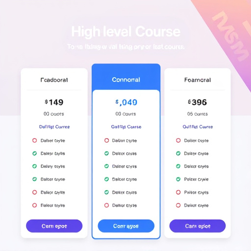 gohighlevel course pricing