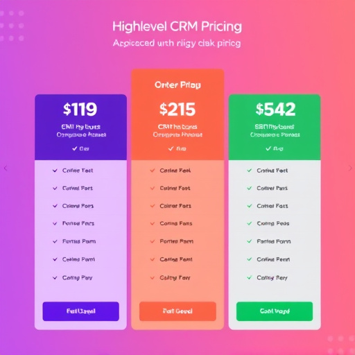 gohighlevel crm pricing