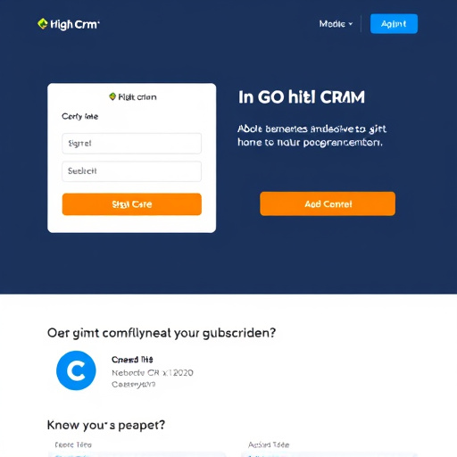 gohighlevel crm subscription