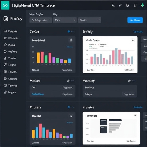 gohighlevel crm templates