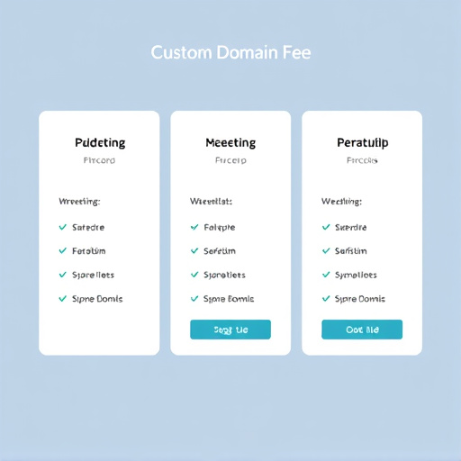 gohighlevel custom domain fee structure