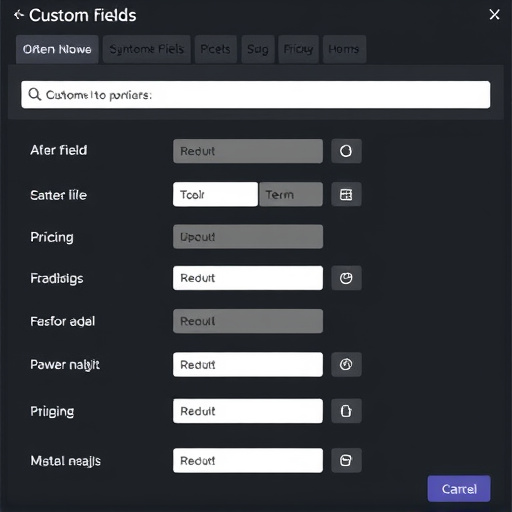 gohighlevel custom fields pricing options