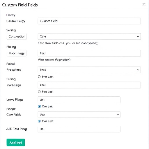 gohighlevel custom fields pricing options