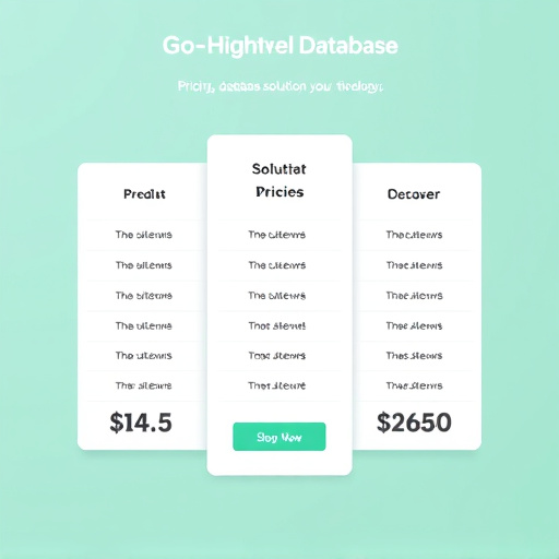gohighlevel database solution pricing
