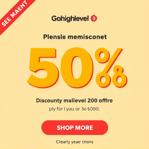 gohighlevel discount membership offer