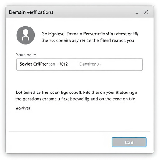 gohighlevel domain verification fix