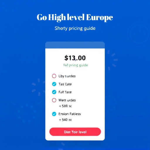 gohighlevel europe pricing guide
