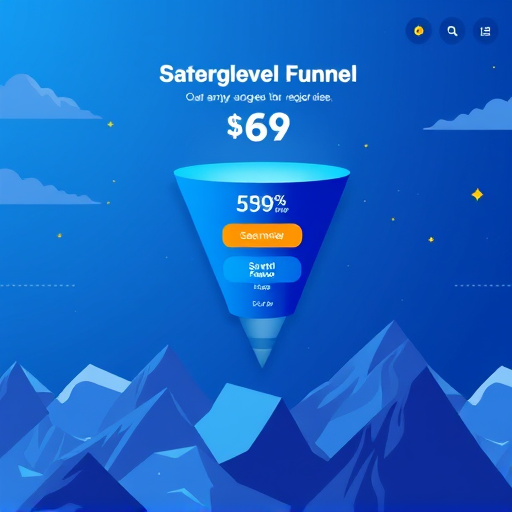 gohighlevel landing page funnel price