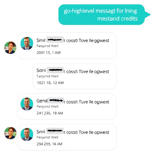 gohighlevel messaging credits