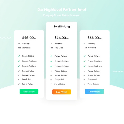 gohighlevel partner pricing model