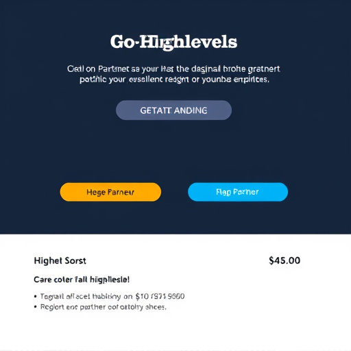 gohighlevel partner program cost