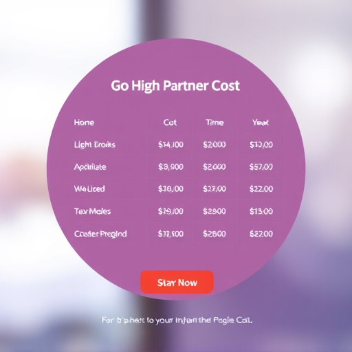 gohighlevel partner program cost