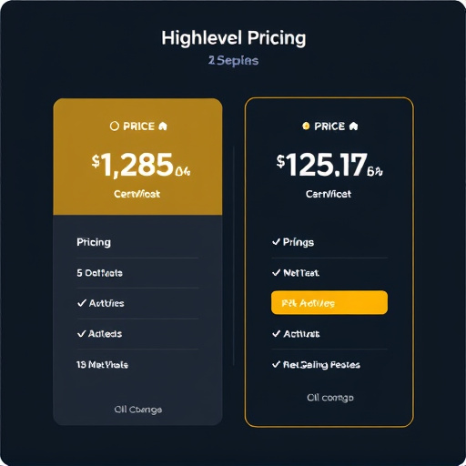 gohighlevel pricing comparison