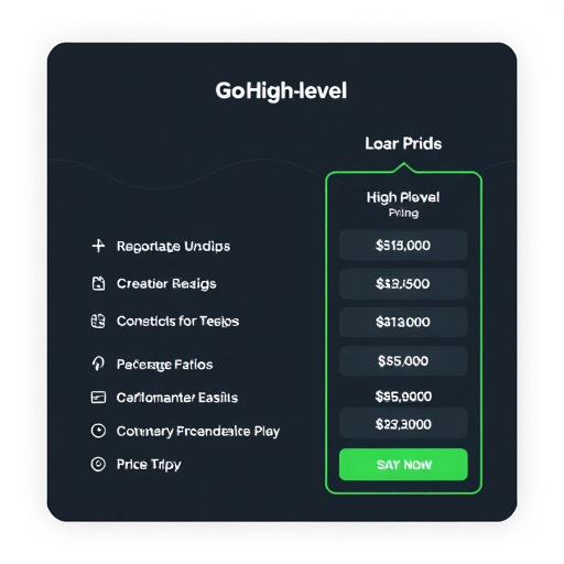 gohighlevel pricing tiers