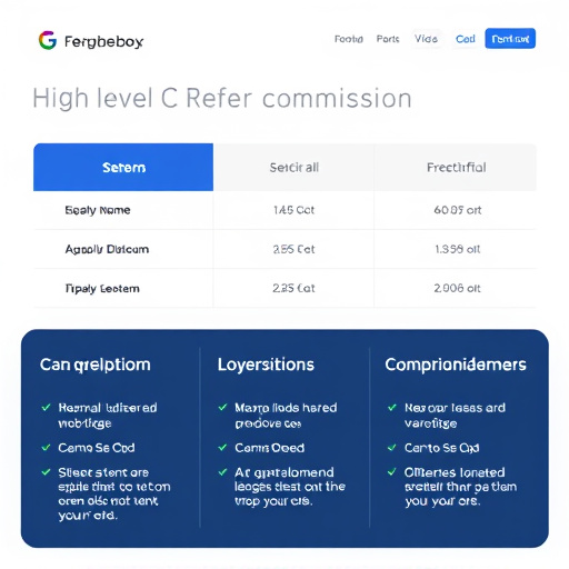 gohighlevel referral commission plan