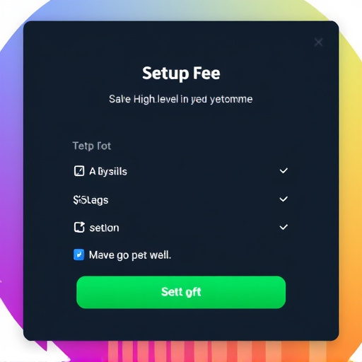 gohighlevel setup fee