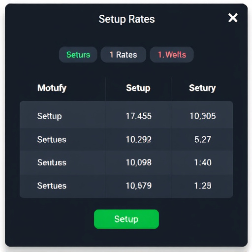 gohighlevel setup rates