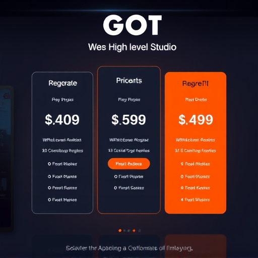 gohighlevel studio marketing pricing
