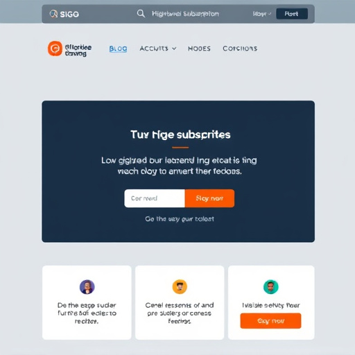 gohighlevel subscription blog integration