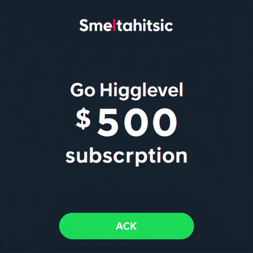gohighlevel subscription cost