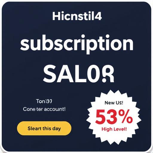 gohighlevel subscription discount