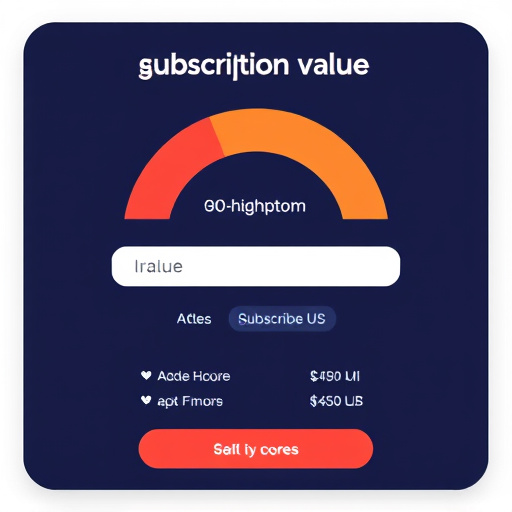 gohighlevel subscription value