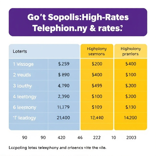 gohighlevel telephony rates