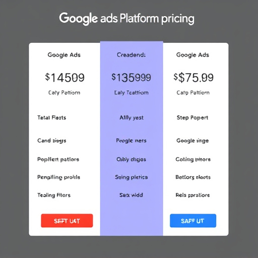 google ads platform pricing