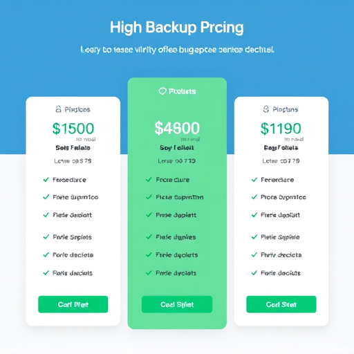 highlevel backup pricing details