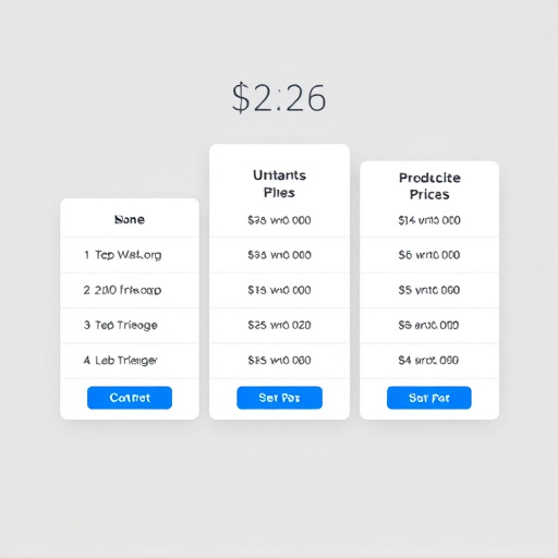 highlevel custom algorithm pricing
