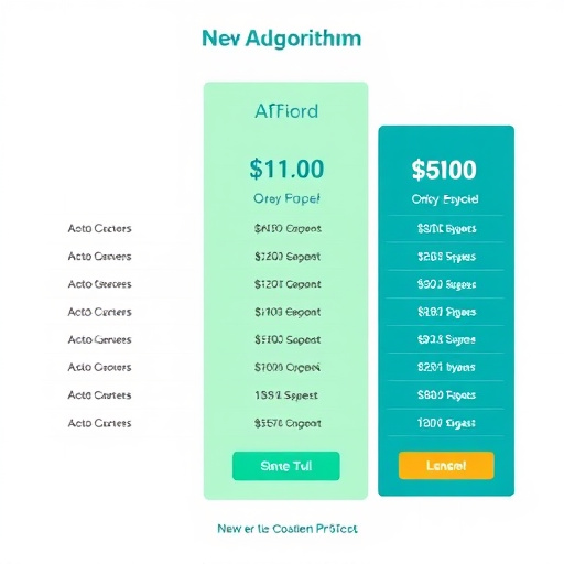 highlevel custom algorithm pricing