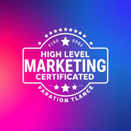 highlevel marketing certification