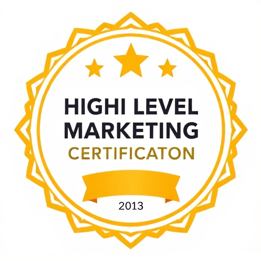 highlevel marketing certification