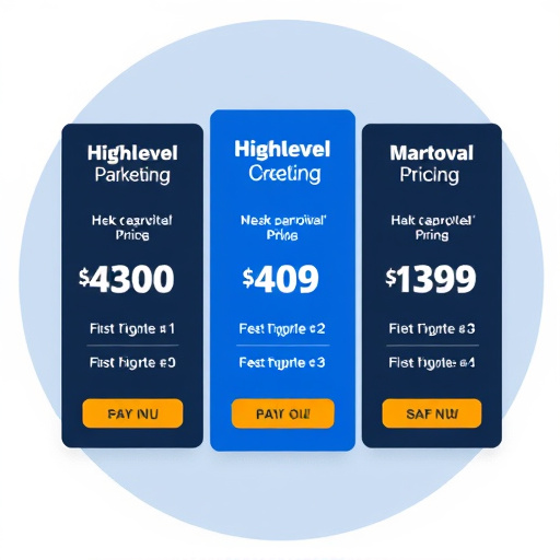 highlevel marketing pricing