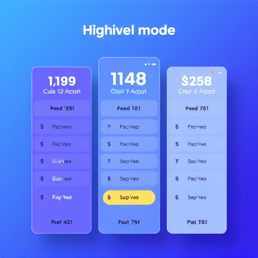 highlevel pricing model