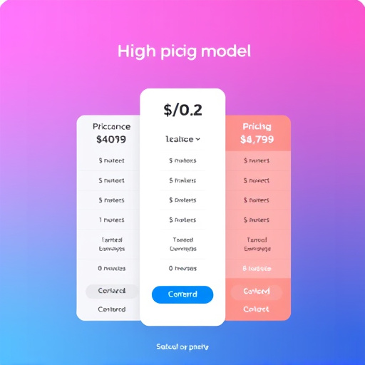 highlevel pricing model