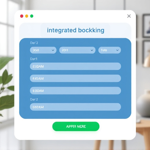 integrated appointment booking