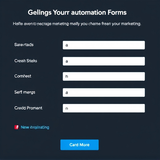 marketing automation forms