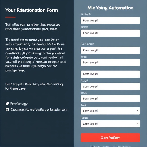 marketing automation forms