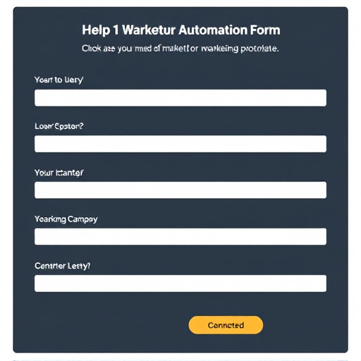 marketing automation forms