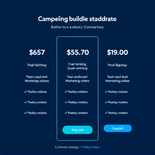 marketing campaign builder pricing
