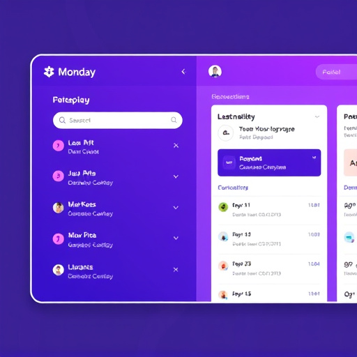 monday crm interface usability