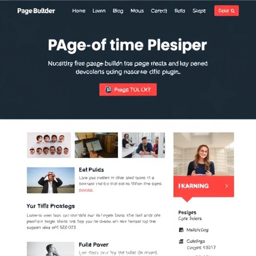 page builder wordpress free plugin