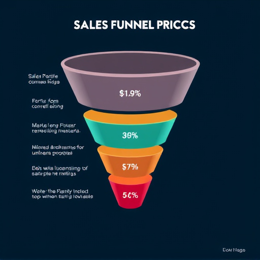 sales funnel development pricing