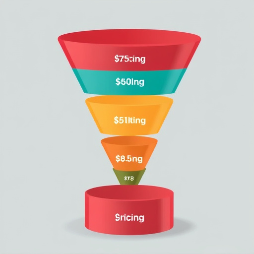 sales funnel development pricing