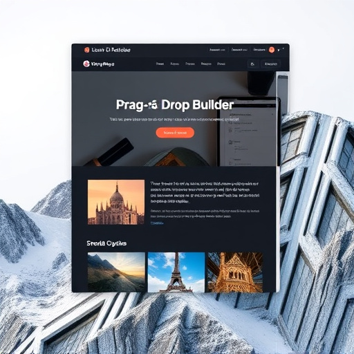 wordpress drag and drop page builder