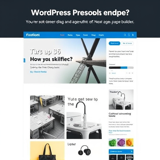 wordpress drag and drop page builder