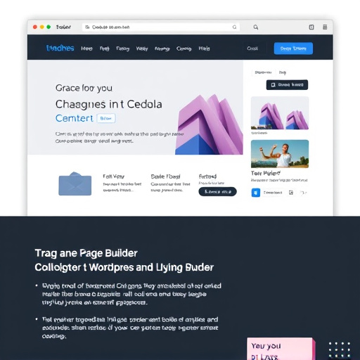 wordpress drag and drop page builder